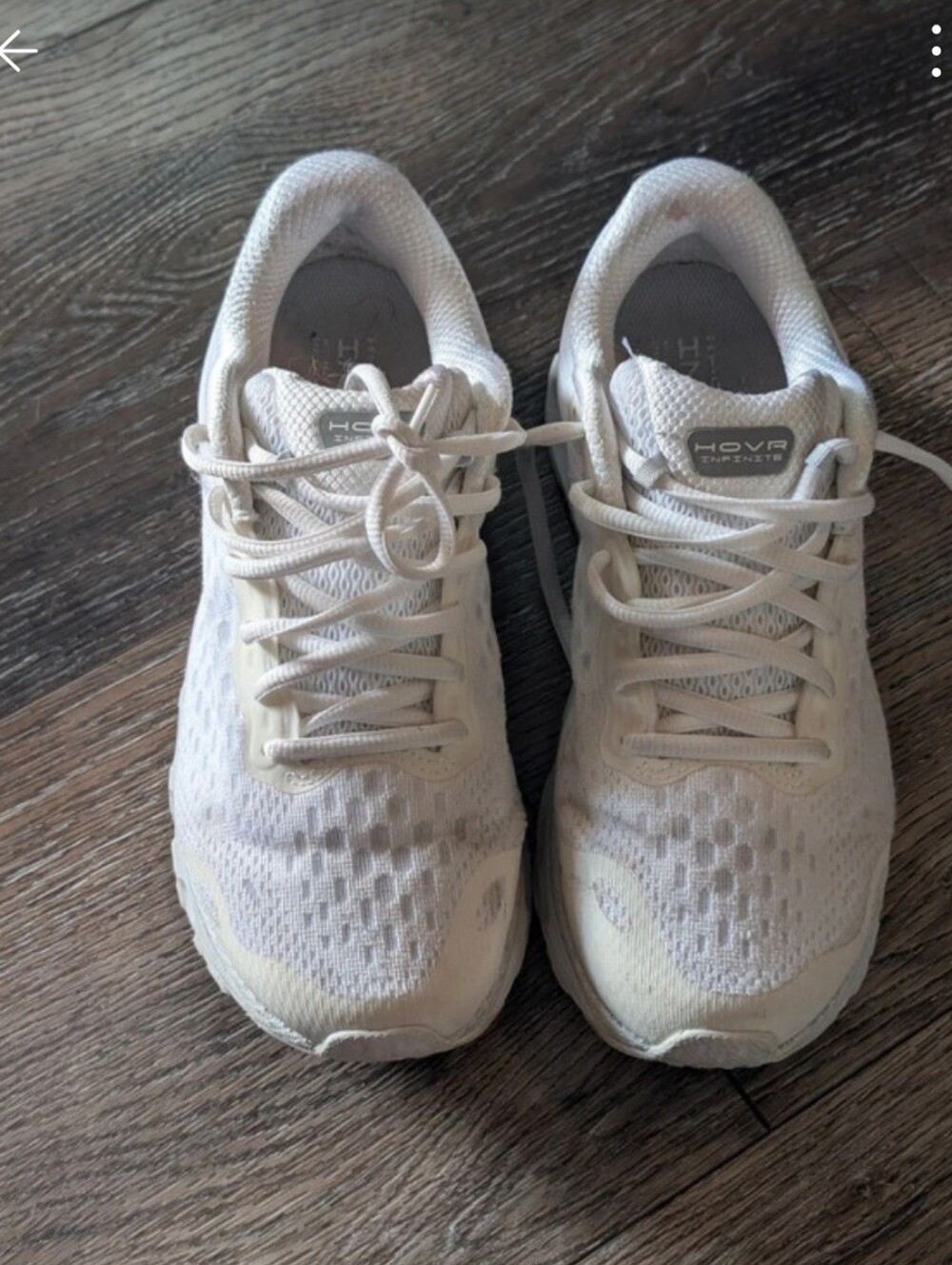 Under Armour HOVR Infinite 3 Women's Running Shoes – All White